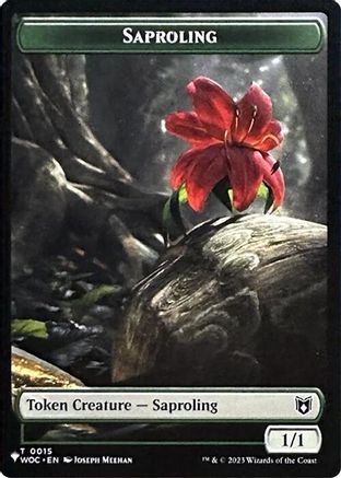 Saproling // Sliver Double-Sided Token (LIST-15 // 2)