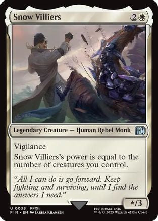 Snow Villiers (FIN-033) (Foil)