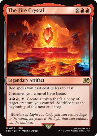 The Fire Crystal (FIN-135) (Foil)