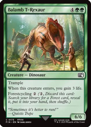 Balamb T-Rexaur (FIN-173) (Foil)