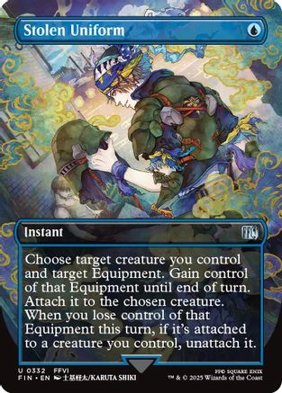 Stolen Uniform (FIN-332) (Borderless) (Foil)