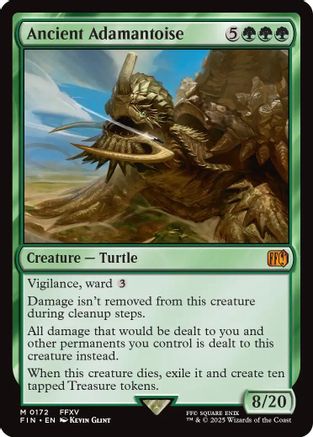 Ancient Adamantoise (FIN-172) (Foil)