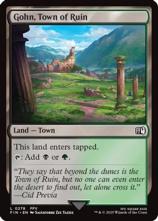 Gohn, Town of Ruin (FIN-278) (Foil)