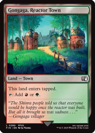 Gongaga, Reactor Town (FIN-280) (Foil)