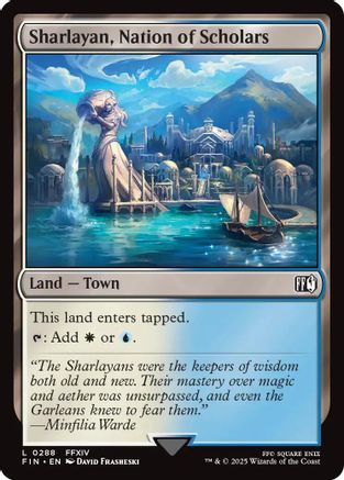 Sharlayan, Nation of Scholars (FIN-288) (Foil)