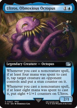 Ultros, Obnoxious Octopus (FIN-442) (Extended Art) (Foil)