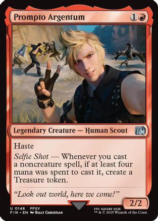 Prompto Argentum (FIN-148) (Foil)