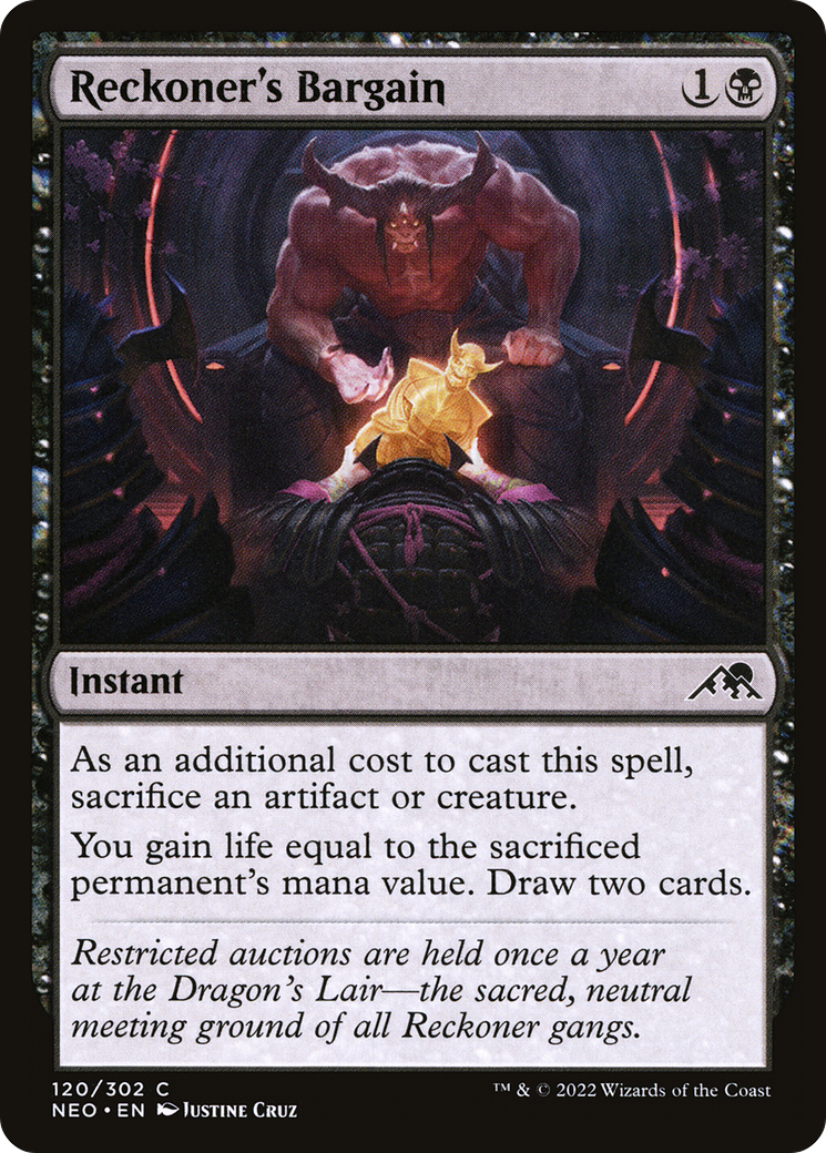 Reckoner's Bargain (NEO-120)