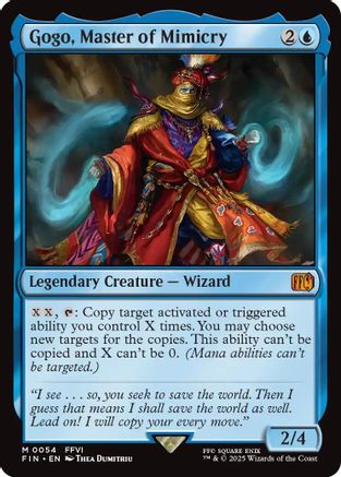 Gogo, Master of Mimicry (FIN-054) (Foil)