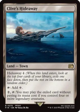 Clive's Hideaway (FIN-275) (Foil)