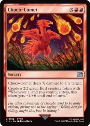 Choco-Comet (FIN-132) (Foil)