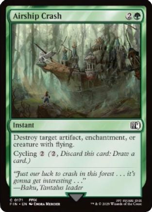 Airship Crash (FIN-171) (Foil)