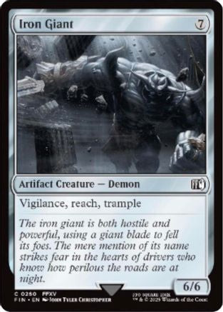 Iron Giant (FIN-260) (Foil)