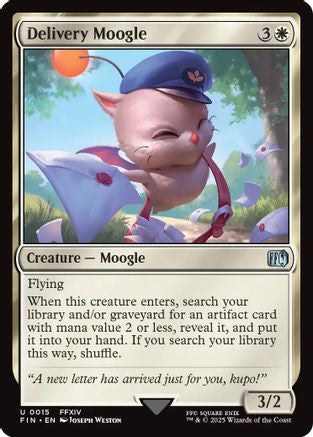 Delivery Moogle (FIN-015) (Foil)
