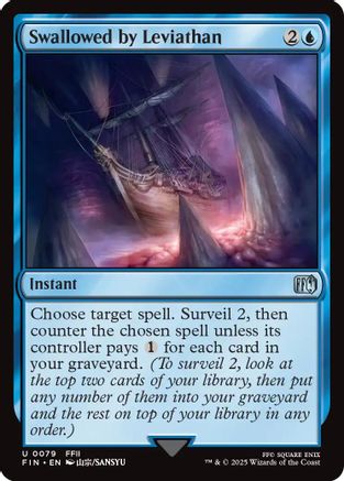 Swallowed by Leviathan (FIN-079) (Foil)