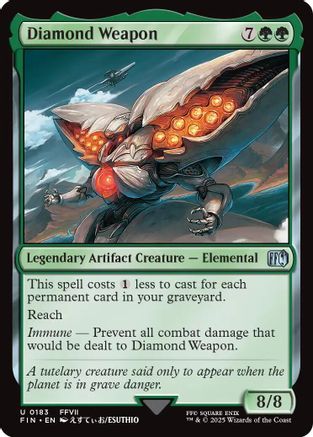 Diamond Weapon (FIN-183) (Foil)