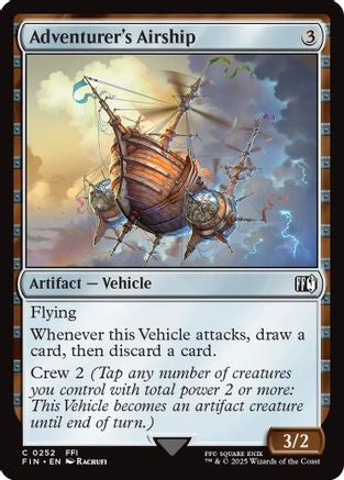 Adventurer's Airship (FIN-252) (Foil)
