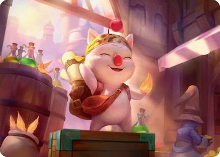 Stiltzkin, Moogle Merchant Art Card (AAFIN-003)