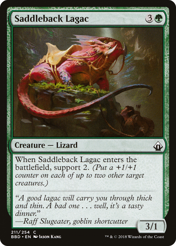 Saddleback Lagac (BBD-211)