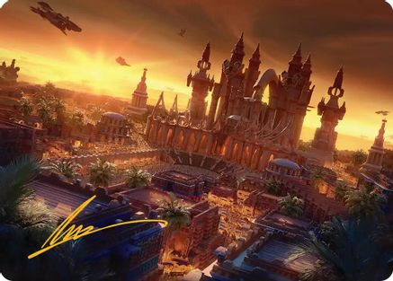 Rabanastre, Royal City Art Card (Gold-Stamped Signature) (AAFIN-018)