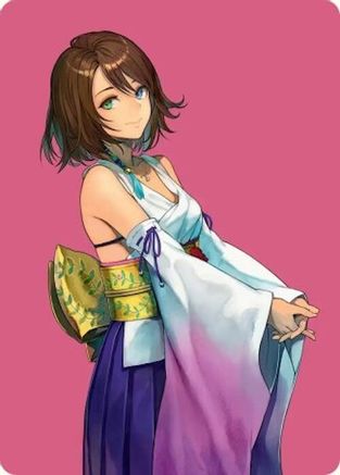 Yuna, Hope of Spira Art Card (AAFIN-048)
