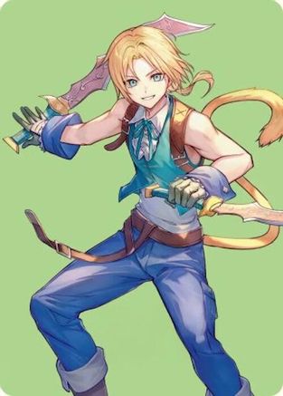 Zidane, Tantalus Thief Art Card (AAFIN-049)