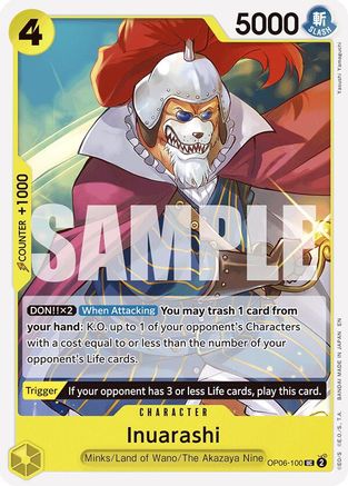 Inuarashi (Reprint) (OP06-100)