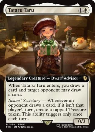 Tataru Taru (Extended Art) (FIC-138) (Foil)