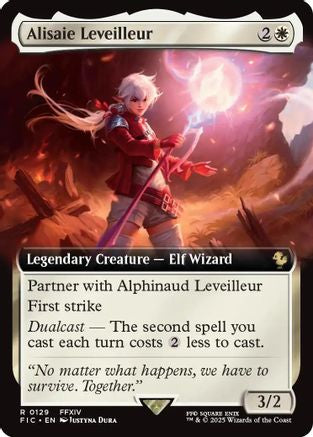 Alisaie Leveilleur (Extended Art) (FIC-129) (Foil)