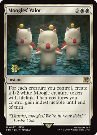 Moogles' Valor (PRE-027) (Foil)