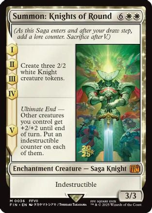 Summon: Knights of Round (PRE-036) (Foil)