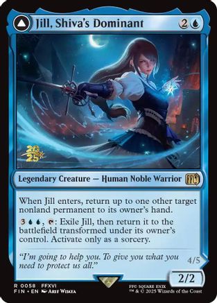 Jill, Shiva's Dominant (PRE-058) (Foil)
