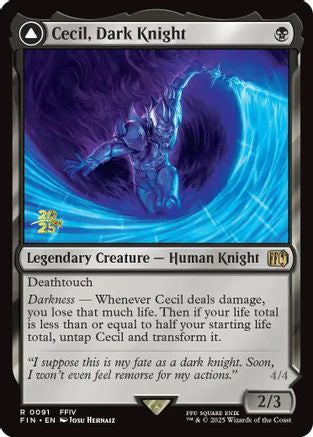 Cecil, Dark Knight (PRE-091) (Foil)