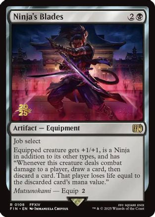 Ninja's Blades (PRE-108) (Foil)