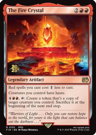 The Fire Crystal (PRE-135) (Foil)