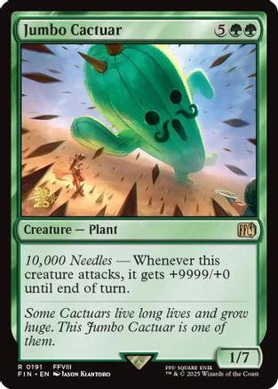 Jumbo Cactuar (PRE-191) (Foil)