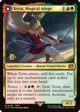 Terra, Magical Adept (PRE-245) (Foil)