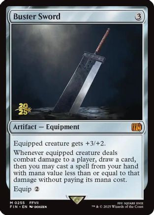 Buster Sword (PRE-255) (Foil)
