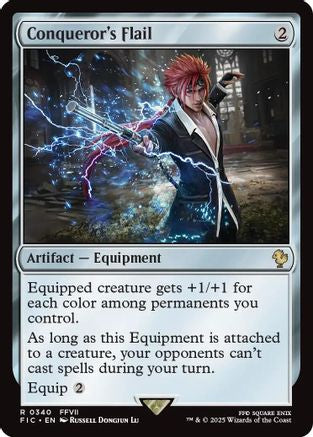 Conqueror's Flail (Surge Foil) (FIC-340)