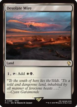 Desolate Mire (Surge Foil) (FIC-386)