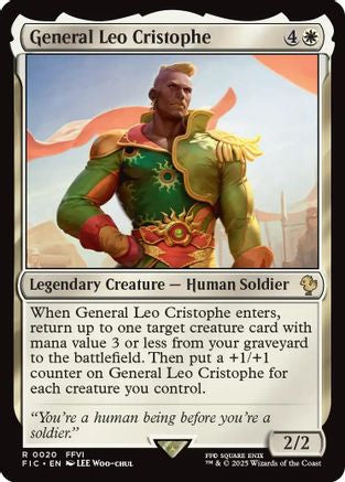 General Leo Cristophe (Surge Foil) (FIC-020)