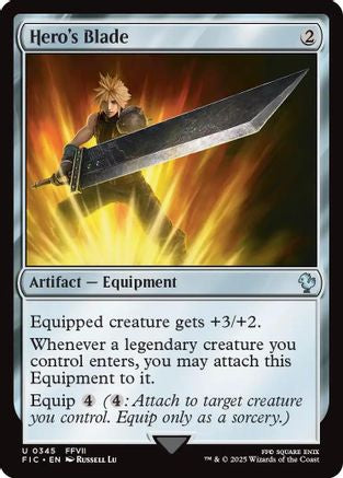 Hero's Blade (Surge Foil) (FIC-345)