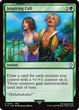Inspiring Call (Surge Foil) (FIC-310)