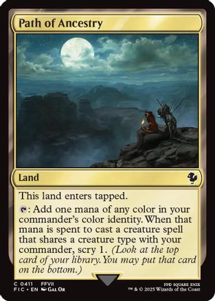 Path of Ancestry (Surge Foil) (FIC-411)
