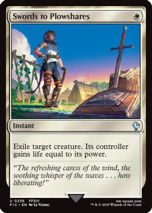 Swords to Plowshares (Surge Foil) (FIC-256)