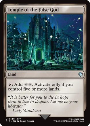 Temple of the False God (Surge Foil) (FIC-438)