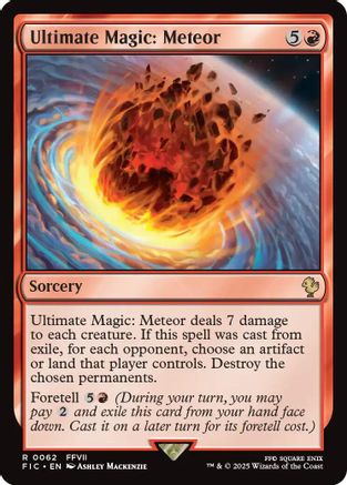 Ultimate Magic: Meteor (Surge Foil) (FIC-062)