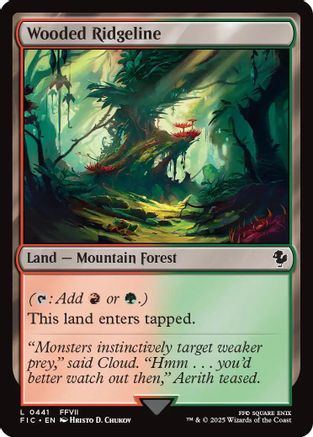 Wooded Ridgeline (Surge Foil) (FIC-441)