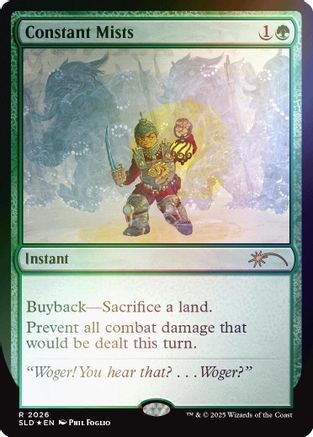 Constant Mists (2026) (Rainbow Foil) (SLD-2026)