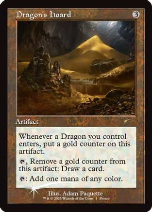 Dragon's Hoard (Retro Frame) (PW25-001)